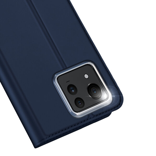 Dux Ducis - Telefoon Hoesje geschikt voor de Asus Zenfone 11 Ultra - Skin Pro Book Case - Donker Blauw