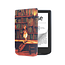 Case2go - E-reader Hoes geschikt voor PocketBook Verse / Verse Pro / Verse Pro Color - Sleepcover - Auto/Wake functie - Magnetische sluiting - Boekenkast