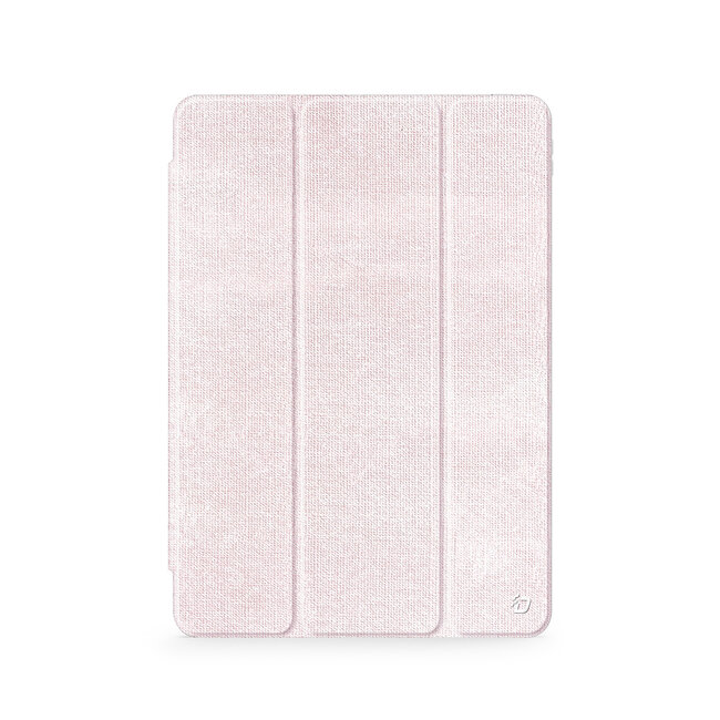 Dux Ducis - Tablet hoes geschikt voor Apple iPad Pro 11 (2025) / Apple iPad Pro 11 (2024) - Unid Tri-fold Case - Met Pencilhouder en Auto/Wake Functie - Roze