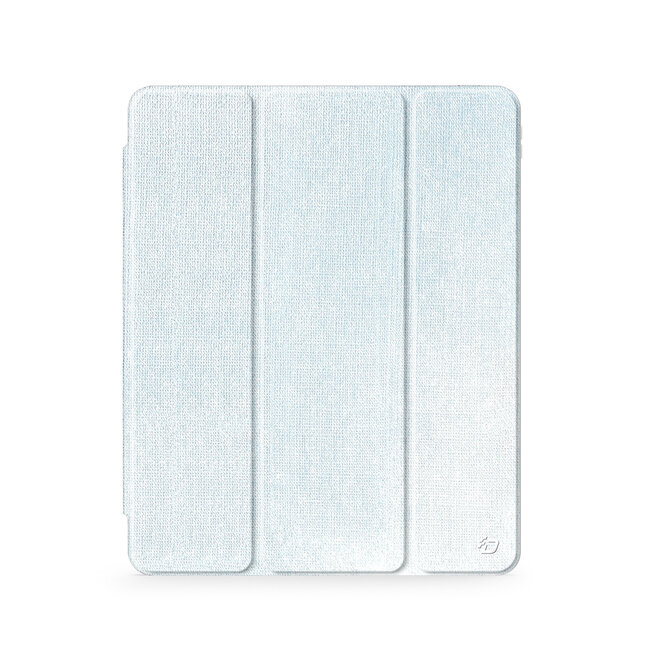 Dux Ducis - Tablet hoes geschikt voor Apple iPad 10.2 (2019-2021) - Unid Tri-fold Case - Met Pencilhouder en Auto/Wake Functie - Blauw