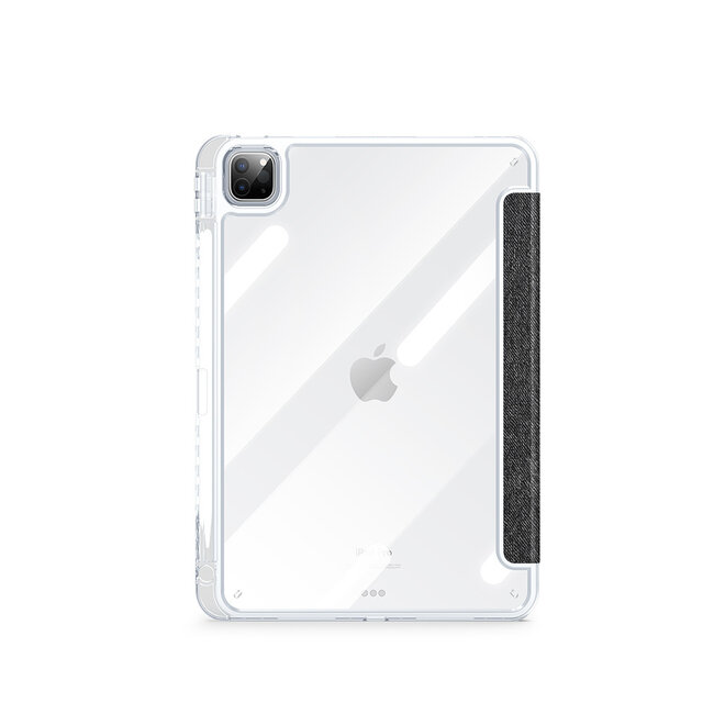 Dux Ducis - Tablet hoes geschikt voor Apple iPad Pro 11 (2025) / Apple iPad Pro 11 (2024) - Unid Tri-fold Case - Met Pencilhouder en Auto/Wake Functie - Zwart