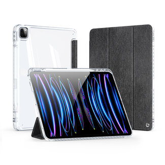Dux Ducis Dux Ducis - Tablet hoes geschikt voor Apple iPad Pro 12.9 (2024) - Unid Tri-fold Case - Met Pencilhouder en Auto/Wake Functie - Zwart