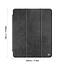 Dux Ducis - Tablet hoes geschikt voor Apple iPad Air 13 (2024) - Unid Tri-fold Case - Met Pencilhouder en Auto/Wake Functie - Zwart