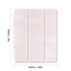Dux Ducis - Tablet hoes geschikt voor Apple iPad 10.2 (2019-2021) - Unid Tri-fold Case - Met Pencilhouder en Auto/Wake Functie - Roze