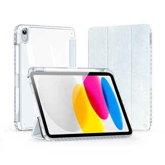 Dux Ducis Dux Ducis - Tablet hoes geschikt voor Apple iPad 10 10.9 (2022) - Unid Tri-fold Case - Met Pencilhouder en Auto/Wake Functie - Blauw