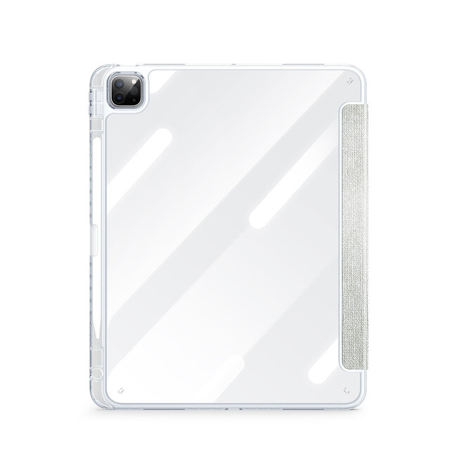 Dux Ducis - Tablet hoes geschikt voor Apple iPad Pro 13 (2025/2024) - Unid Tri-fold Case - Met Pencilhouder en Auto/Wake Functie - Groen