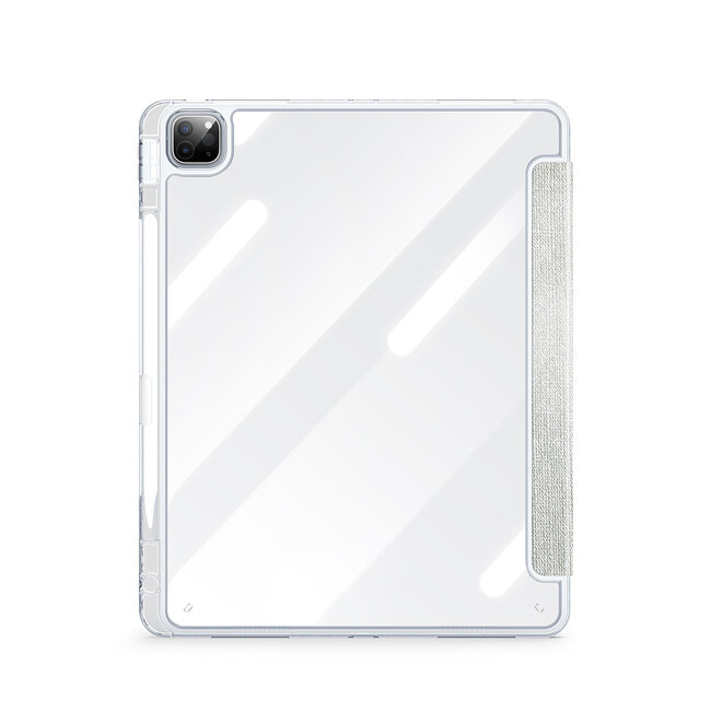 Dux Ducis - Tablet hoes geschikt voor Apple iPad Pro 11 (2018/2022) / Air 4/5 (2020/2022) - Unid Tri-fold Case - Met Pencilhouder en Auto/Wake Functie - Groen