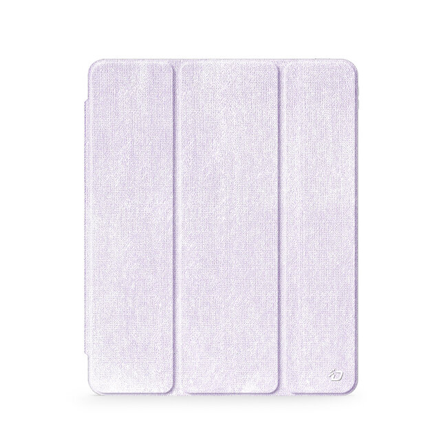 Dux Ducis - Tablet hoes geschikt voor Apple iPad Pro 11 (2018/2022) / Air 4/5 (2020/2022) - Unid Tri-fold Case - Met Pencilhouder en Auto/Wake Functie - Paars