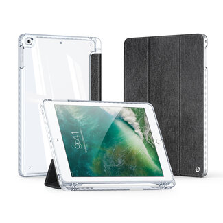 Dux Ducis Dux Ducis - Tablet hoes geschikt voor Apple iPad 9.7 (2017/2018) - Unid Tri-fold Case - Met Pencilhouder en Auto/Wake Functie - Zwart