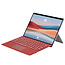 Case2go - Bluetooth toetsenbord geschikt voor Microsoft Surface Pro 3/4/5/6/7 - QWERTY - Bluetooth Keyboard Cover - Met touchpad en toetsenbord verlichting - Rood