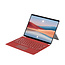 Case2go - Bluetooth toetsenbord geschikt voor Microsoft Surface Pro 3/4/5/6/7 - QWERTY - Bluetooth Keyboard Cover - Met touchpad en toetsenbord verlichting - Rood