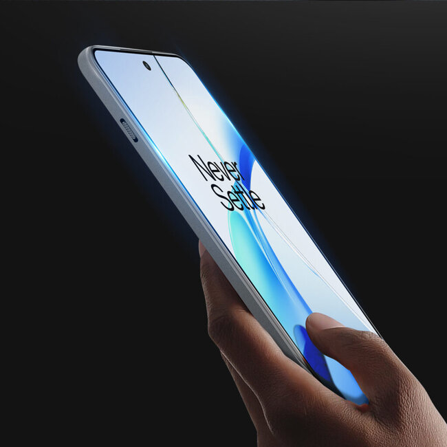 Dux Ducis - Screenprotector geschikt voor OnePlus Nord CE4 - Tempered Glass - Transparant / Zwart