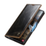 CaseMe - Telefoonhoesje geschikt voor Samsung Galaxy S24 Ultra - Flip Wallet Case - Magneetsluiting - Bruin