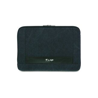 LMP LMP - Laptop Sleeve geschikt voor MacBook Air 13 inch en Macbook Pro 13 / 14 Inch - Canvas Sleeve 440 - Donker Blauw