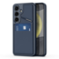 Dux Ducis - Telefoon Hoesje geschikt voor de Samsung Galaxy A35 5G - Rafi Series - Back Cover - Donker Blauw