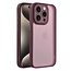 Case2go - Telefoonhoesje geschikt voor iPhone 15 Pro Max - Back Cover - Variete Hoes - Paars