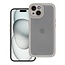 Case2go Case2go - Telefoonhoesje geschikt voor iPhone 15 - Back Cover - Variete Hoes - Grijs