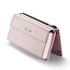 Caseme - Heuptas voor dames - Telefoontasje - Schoudertas dames - Met Magnetische sluiting - Verstelbaar koord - Roze