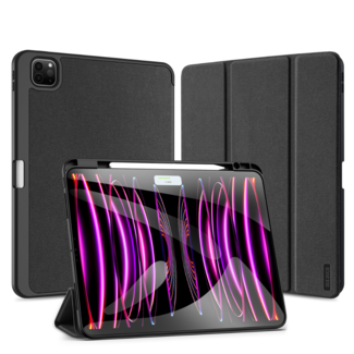 Dux Ducis Dux Ducis - Tablet hoes geschikt voor Apple iPad Pro 11 (2025) / Apple iPad Pro 11 (2024) - 11 Inch - Domo Book Case - Auto Wake/Sleep functie - Zwart