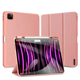 Dux Ducis Dux Ducis - Tablet hoes geschikt voor Apple iPad Pro 11 (2025) / Apple iPad Pro 11 (2024) - 11 Inch - Domo Book Case - Auto Wake/Sleep functie - Roze
