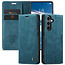 Caseme - Telefoonhoesje geschikt voor Samsung Galaxy A15 - Wallet Book Case - Met Magnetische Sluiting - Blauw