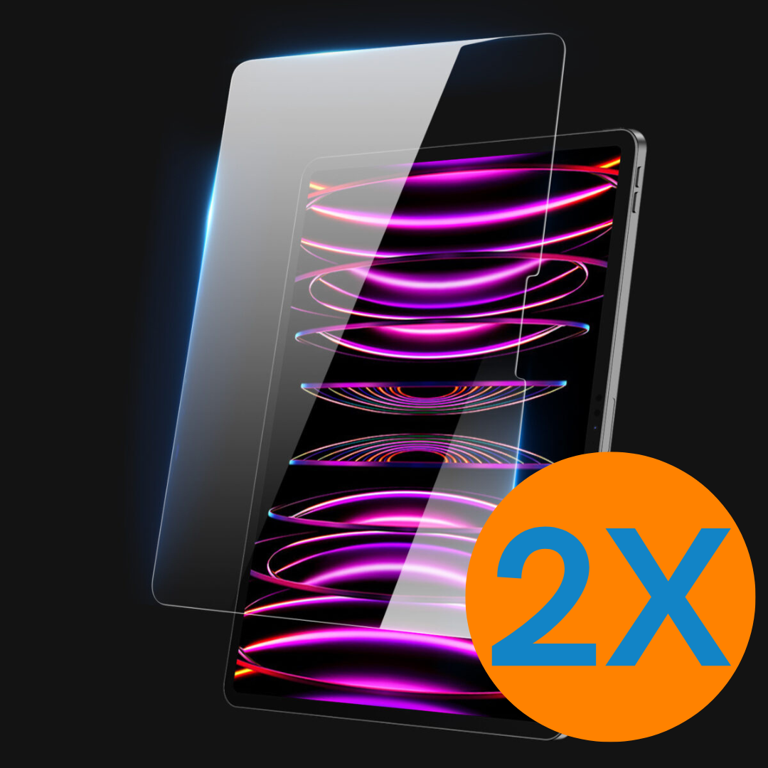 Dux Ducis - 2 Pack - Screenprotector geschikt voor Apple Ipad Pro 13 inch (2024) - Tempered Glass Screenprotector - Transparant afbeelding