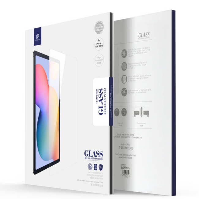Dux Ducis - 2 Pack - Screenprotector geschikt voor Apple Ipad Air 13 inch (2024) - Tempered Glass Screenprotector - Transparant