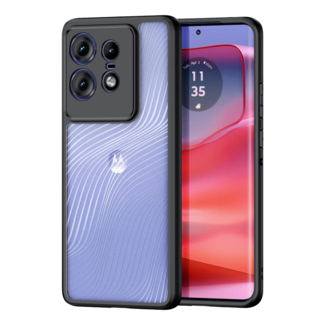 Dux Ducis Dux Ducis - Telefoon Hoesje geschikt voor de Motorola Moto Edge 50 Pro - Back Cover - Aimo Series - Zwart