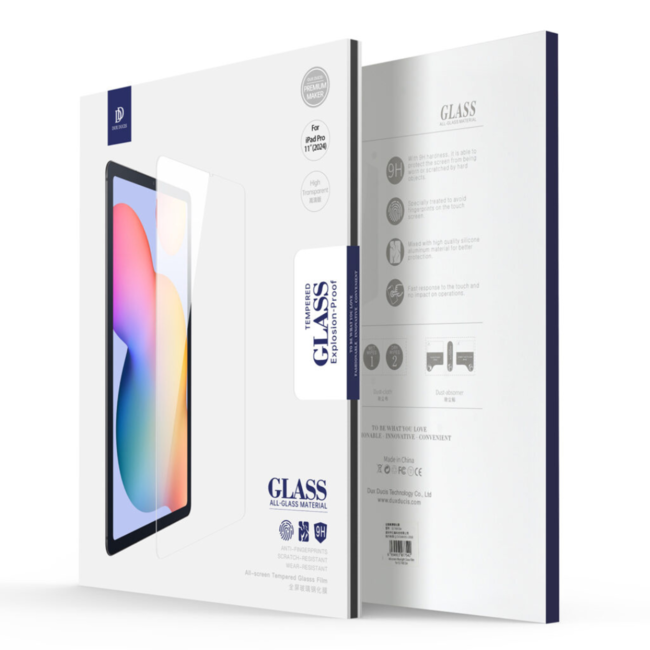 Dux Ducis - 2 Pack - Screenprotector geschikt voor Apple Ipad Air 6 - 10.9 inch (2024) - Tempered Glass Screenprotector - Transparant