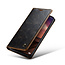 CaseMe - Telefoonhoesje geschikt voor Xiaomi Redmi Note 13 Pro 5G - Flip Wallet Case - Magneetsluiting - Bruin
