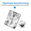 Hoes geschikt voor Apple iPad Air (2024) - 13 Inch - Tri-Fold Book Case met Stylus Pen houder - TPU - Eiffeltoren