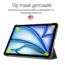 Hoozey - Tablet hoes geschikt voor iPad Air (2024) - Tri-fold hoes met auto/wake functie - 11 inch - Grijs