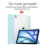 Hoozey - Tablet hoes geschikt voor Apple iPad Air (2024) / Apple iPad Air 11 (2025) - 11 inch - Acrylic Book Case - Met Auto/Wake functie - Licht Blauw