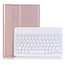 Case2go - Bluetooth Toetsenbord hoes geschikt voor Apple iPad Air 11 (2024) - QWERTY - Auto Wake/Sleep functie - Met Pencil Houder - Rosé Goud