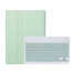 Case2go - Bluetooth Toetsenbord hoes geschikt voor Apple iPad Pro 11 (2024) - QWERTY - Auto Wake/Sleep functie - Met Pencil Houder - Mint Groen