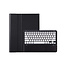 Case2go Case2go - Bluetooth Toetsenbord hoes geschikt voor Apple iPad Air 13 (2024/2025) / Apple iPad Pro 12.9 (2018/2020/2021/2022) - QWERTY - Auto Wake/Sleep functie - Met Pencil Houder - Zwart/Wit