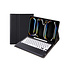 Case2go - Bluetooth Toetsenbord hoes geschikt voor Apple iPad Pro 13 (2024) - QWERTY - Auto Wake/Sleep functie - Met Pencil Houder - Zwart/Wit