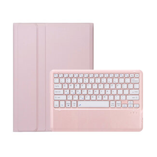 Case2go Case2go - Bluetooth Toetsenbord hoes geschikt voor Apple iPad Air 13 (2024) - QWERTY - Auto Wake/Sleep functie - Met Pencil Houder - Roze