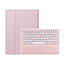 Case2go Case2go - Bluetooth Toetsenbord hoes geschikt voor Apple iPad Pro 13 (2025/2024) - QWERTY - Auto Wake/Sleep functie - Met Pencil Houder - Roze