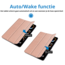 Hoes geschikt voor iPad Pro 13 (2025/2024) - 13 Inch - Tri-Fold Book Case met Stylus Pen houder - TPU - Rosegoud