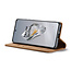 CaseMe - Telefoonhoesje geschikt voor OnePlus 12 - Wallet Book Case - Met Magnetische Sluiting - Licht Bruin