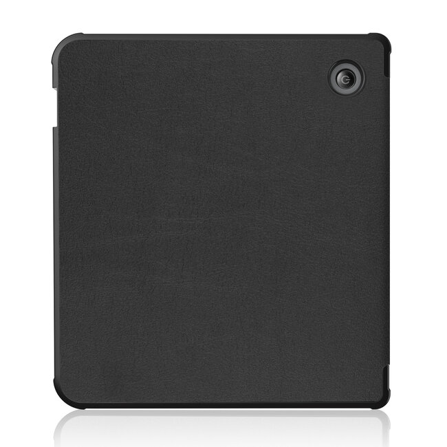 Case2go - Hoes geschikt voor Kobo Libra Colour - Flip Cover - Auto/Wake functie - TPU - Zwart