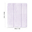Dux Ducis - Tablet hoes geschikt voor Apple iPad 10.2 (2019-2021) - Unid Tri-fold Case - Met Pencilhouder en Auto/Wake Functie - Paars