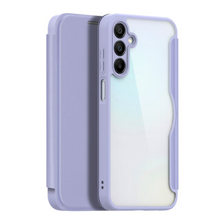 Dux Ducis Dux Ducis - Telefoon Hoesje geschikt voor de Samsung Galaxy A35 5G - Skin x - Book Case - Ruimte voor pasjes - Paars