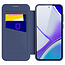 Dux Ducis - Telefoon Hoesje geschikt voor de Samsung Galaxy A55 4G/5G - Skin x - Book Case - Ruimte voor pasjes - Donkerblauw