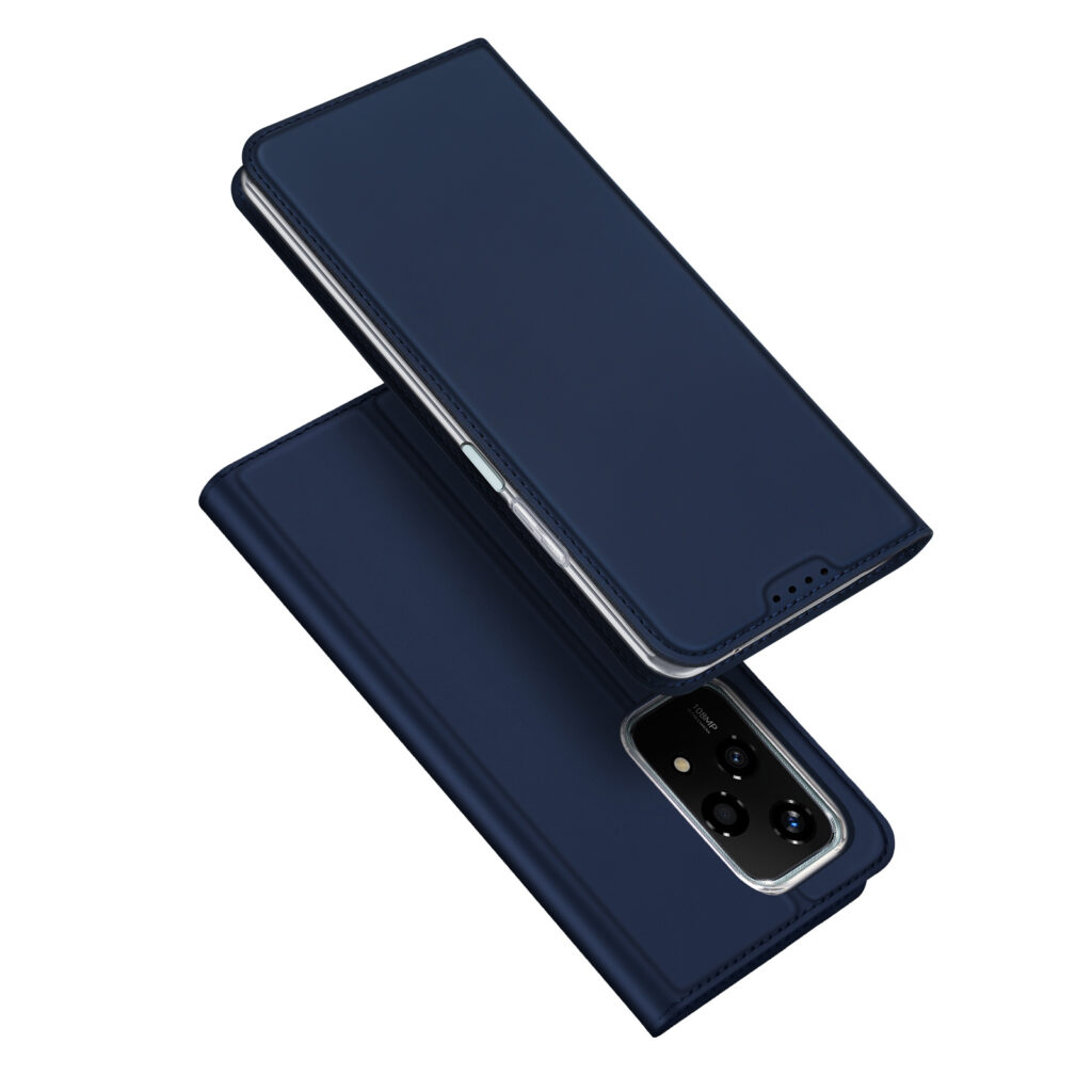 Dux Ducis - Telefoon Hoesje geschikt voor de Honor 200 Lite - Skin Pro Book Case - Donkerblauw afbeelding