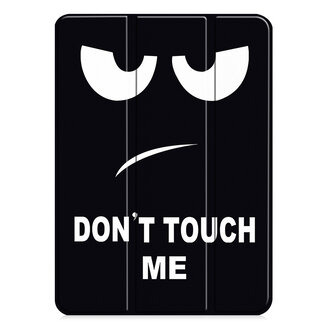 Hoozey Hoozey - Tablet hoes geschikt voor Apple iPad Pro (2024) - 13 inch - Tablet hoes - Sleep Cover - Don&#039;t Touch Me