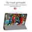 Hoozey - Tablet hoes geschikt voor Apple iPad Pro (2024) - 13 inch - Tablet hoes - Sleep Cover - Graffiti