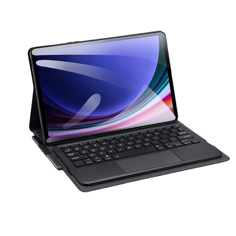 Dux Ducis - Toetsenbord hoes geschikt voor Apple iPad Pro 13 (2024) - Afneembaar Magnetisch Toetsenbord - QWERTY - Tablet toetsenbord met touchpad - Zwart afbeelding