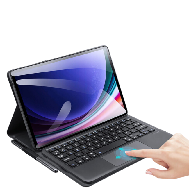 Dux Ducis - Toetsenbord hoes geschikt voor Apple iPad Pro 11 (2025) / Apple iPad Pro 11 (2024) - Afneembaar Magnetisch Toetsenbord - QWERTY - Tablet toetsenbord met touchpad - Zwart